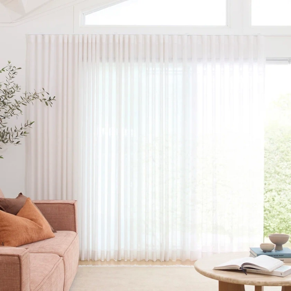 Eden Sheer S-Fold Curtains (Set of 2)