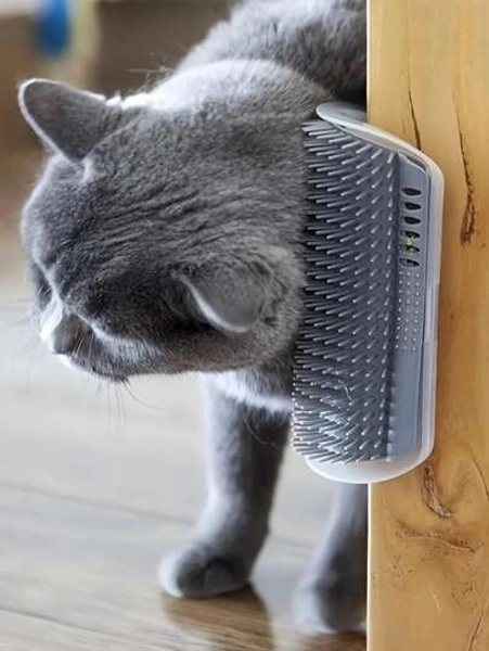 One Pet Wall Corner Scratching Hair Artifact Suitable For Cats To Scratch And Itch Suitable For Home Use And Cat Toys - Size Hedgehog Rubbing Fur