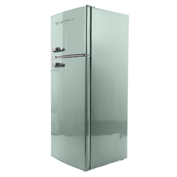 FRIGIDAIRE 7.5 Cu. Ft. Capacity Retro Fridge Freezer Combo, Apartment Size