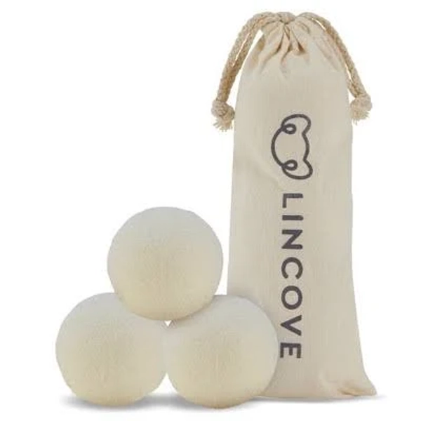 3-Pack 100% Organic Wool Dryer Balls