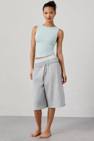 Out From Under Bec Cutout Bow-Back Cropped Tank Top