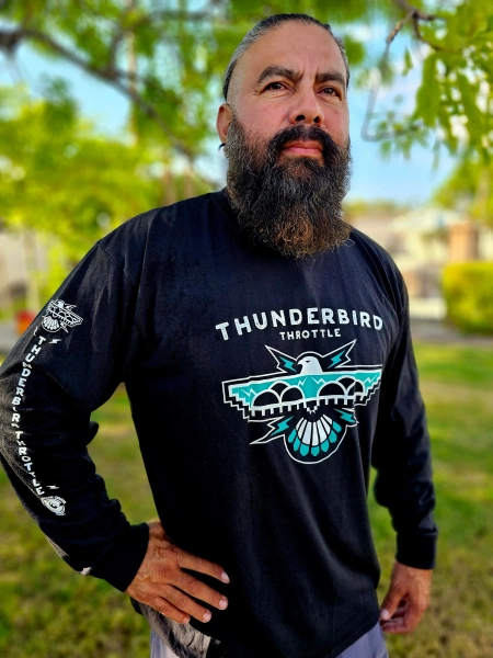 A Thunderbird Throttle - 2023 commemorative shirt