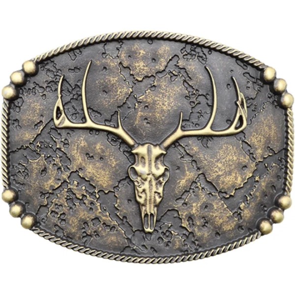 Cody James Men's Skull Belt Buckle