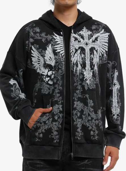 Cross & Filigree Hoodie