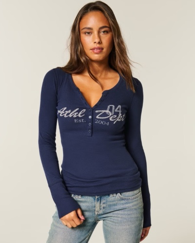 Athl Dept Graphic Henley