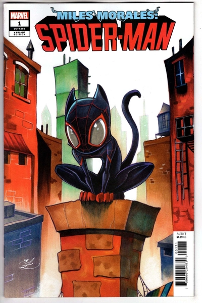MILES MORALES SPIDER-MAN #1 ZULLO CAT VARIANT