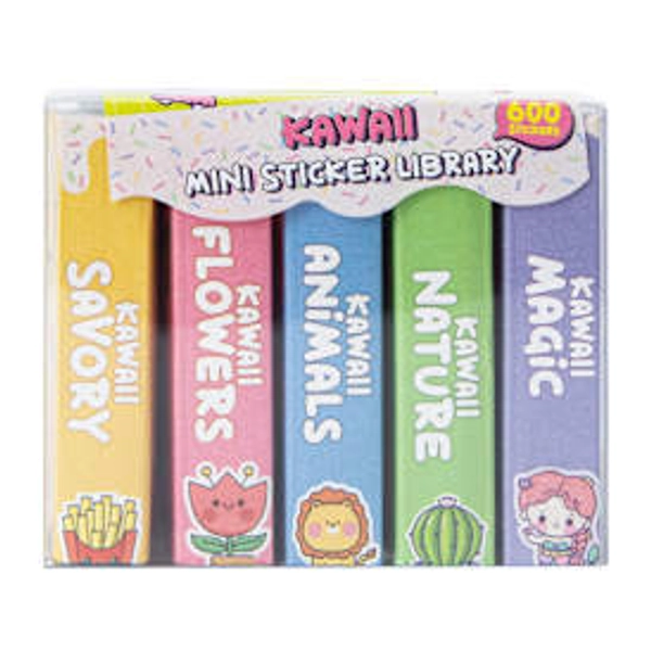 Kawaii Mini Sticker Library