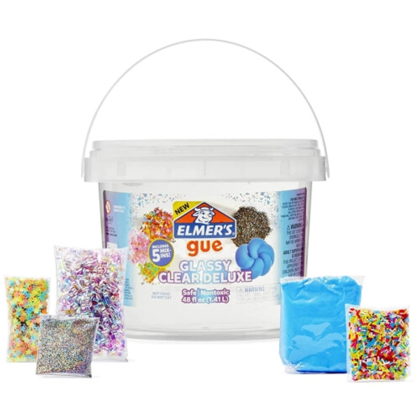 Elmer's Gue Premade Includes 5 Sets of Slime Add-ins  3 Lb. Bucket  Gl