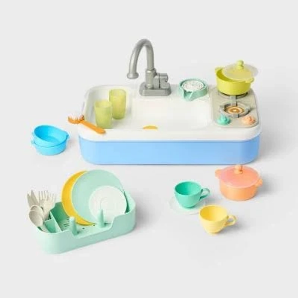 gigglescape Kitchen Sink Play Set