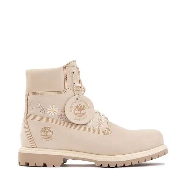 Timberland Women's Premium 6-Inch Embroidered Angora Boots