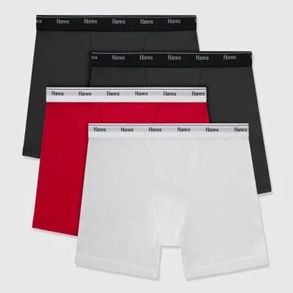 Hanes Originals Women's Mid-Thigh Boxer Brief Underwear