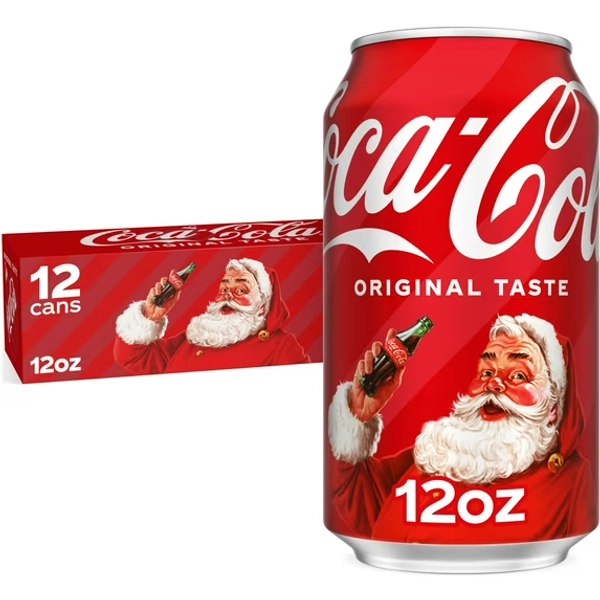 Coca-Cola Classic Soda Pop Fridge Pack, 12 fl oz Cans, 12 Pack
