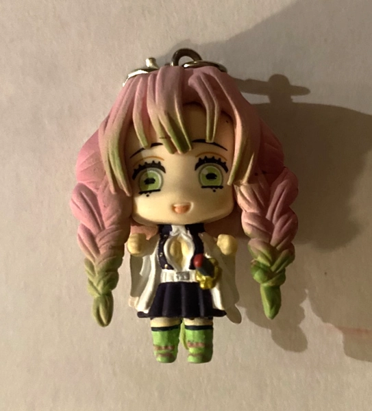 MITSURI KANROJI Demon Slayer Mini Figure Keychain Strap Charm Loose US Seller