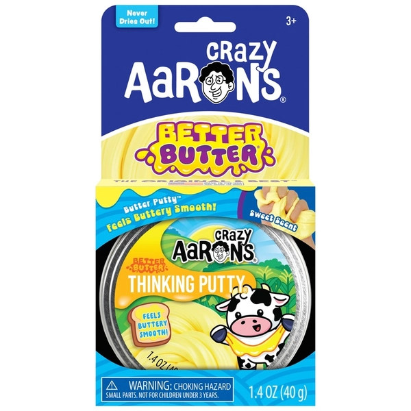 Crazy Aaron's Thinking Putty Better Butter | Smyths Toys Ireland