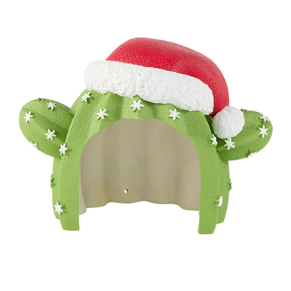 Merry & Bright® Festive Cactus Hide Reptile Terrarium Decor