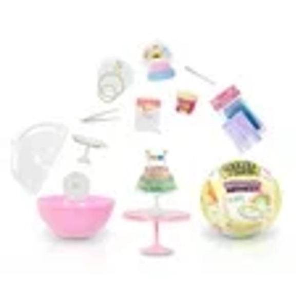 MGA's Miniverse Make It Mini Birthday Walmart Exclusive, Mini Collectibles, Blind Pack, DIY, Crafts, Resin, Novelty, Party Favors, Pinata, 8+