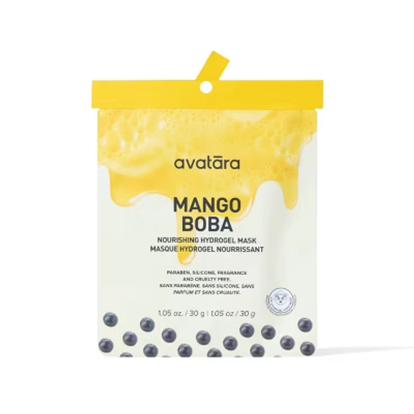 Avatara Mango Boba Hydrogel Face Mask - 1.05oz