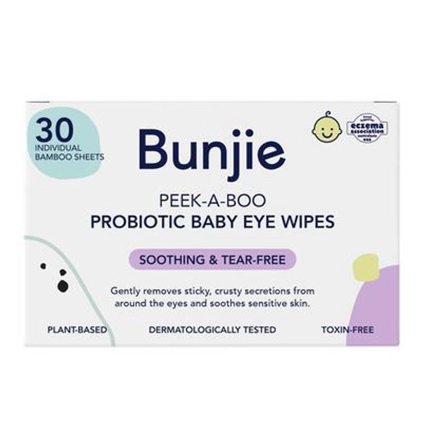 Bunjie Probiotic Baby Eye Wipes 30 Pack