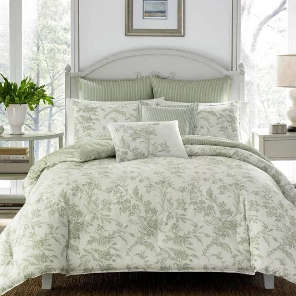 Laura Ashley Natalie Comforter & Sham Set