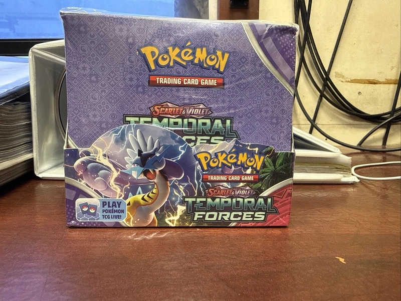 Pokemon TCG - Scarlet And Violet - Temporal Forces - Booster Box - New &amp; Sealed