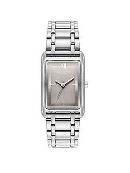 Olivia Burton 30 Mm X 21Mm Stainless Steel Link Bracelet Grove Watch