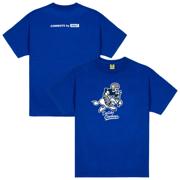 Men's Dallas Cowboys GOLF WANG Blue Motto T-Shirt