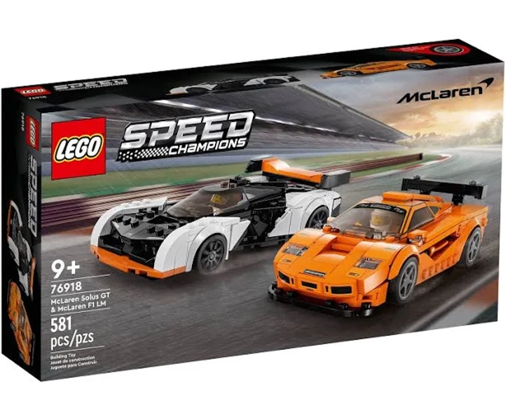 LEGO Speed Champions McLaren Solus GT & McLaren F1 LM