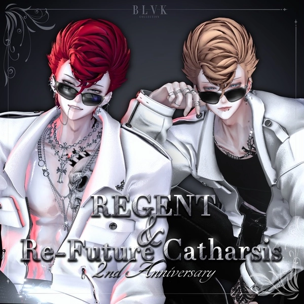 【23アバター対応】「REGENT」＆「Re-Future Catharsis」オリジナル3Dモデル