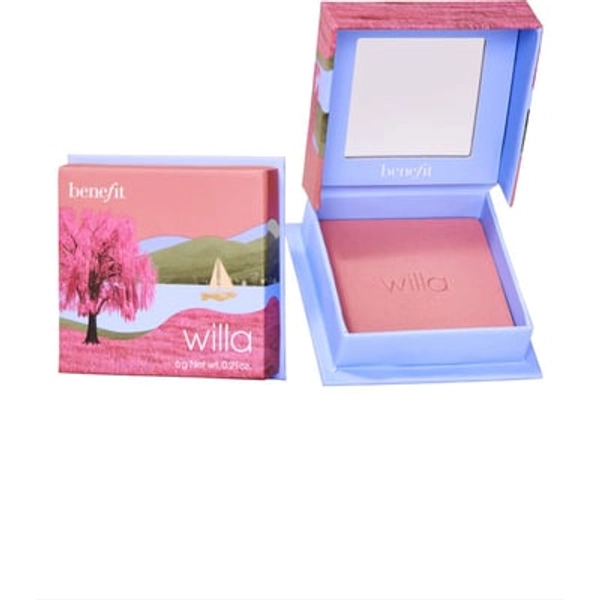 Benefit Cosmetics WANDERful World Silky Soft Powder Blush in Willa at Nordstrom, Size 0.2 Oz