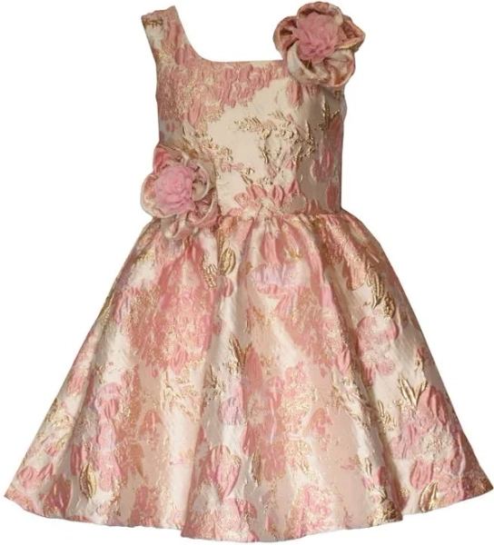 Bonnie Jean Big Girls Jacquard Party Dress