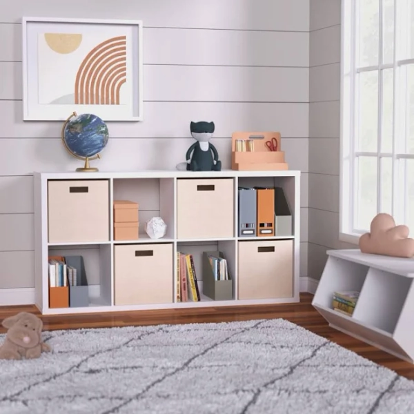 Cube Bookcase ClosetMaid Color: White