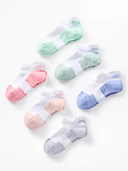 Athleta Girl Everyday Ankle Sock 6-Pack | Athleta
