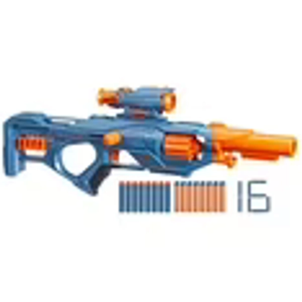 Nerf Elite 2.0 Eaglepoint RD-8 Blaster, Detachable Scope and Barrel, 16 Darts, Holiday Gifts for Kids