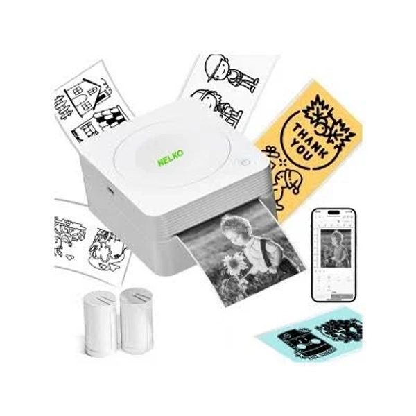 Nelko PM230 Portable Bluetooth Sticker Printer
