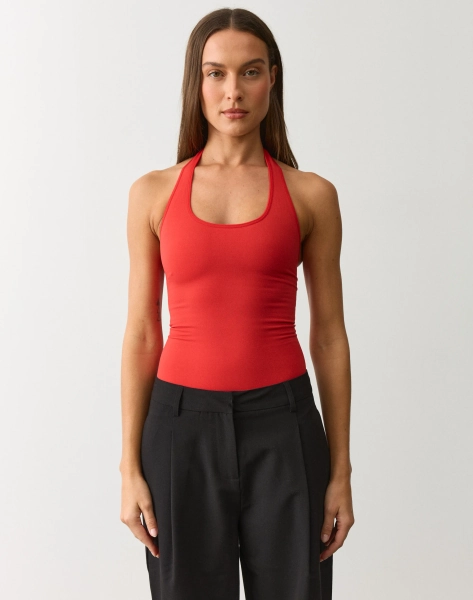 Seamless Halter Bodysuit