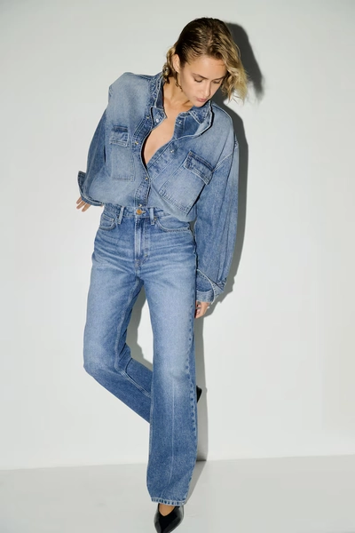 Straight High Jeans
