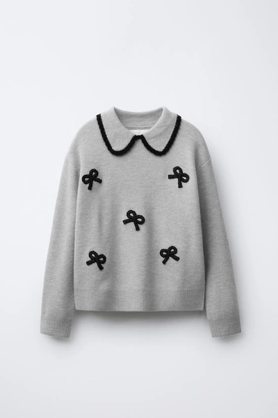 BOWS KNIT SWEATER