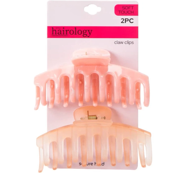 Mixed Barrel Claw Clip 2-Pack