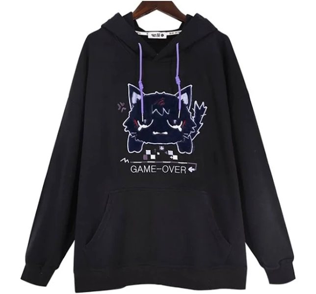 Genshin Impact Wanderer Plush Kitty Hoodie