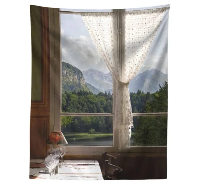 Aesthetic View Tapestry