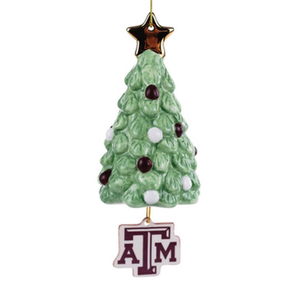 Glory Haus Texas A&M Logo Christmas Tree Ornament