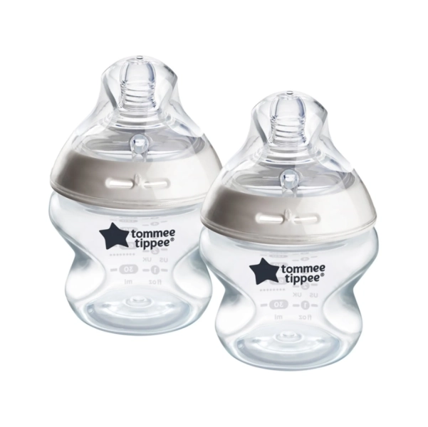  Tommee Tippee Natural Start Anti-colic Bottle With Slow Flow Teats 150ml 2-pack