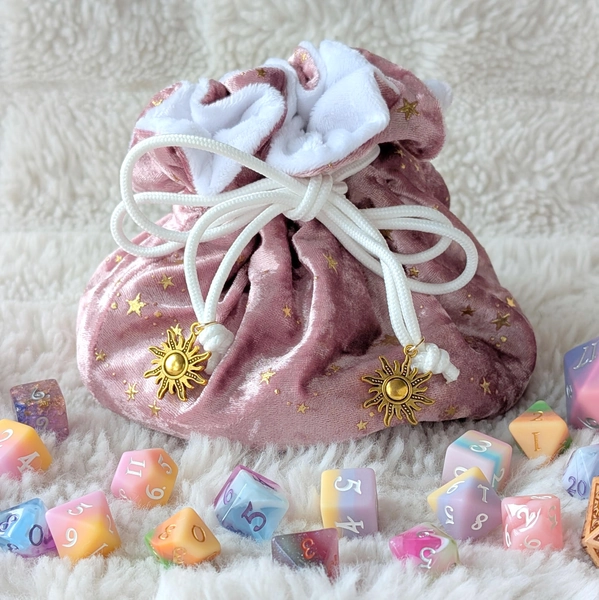 Velvet Dice Bag