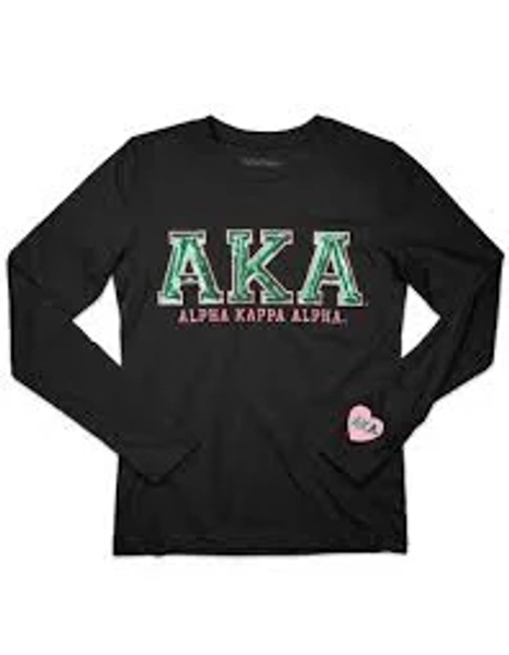 Aka Long Sleeve Tee ( Black ) (Medium Only ) Fs
