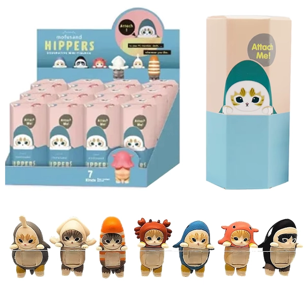 Sonny Angel HIPPERS & Mufusand Cat Fushandi Party Series Blind Box Trendy Play Decoration Creative Kid Birthday Christmas Gift - AliExpress 26