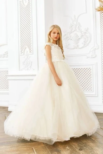 Princess Dress with Pearls