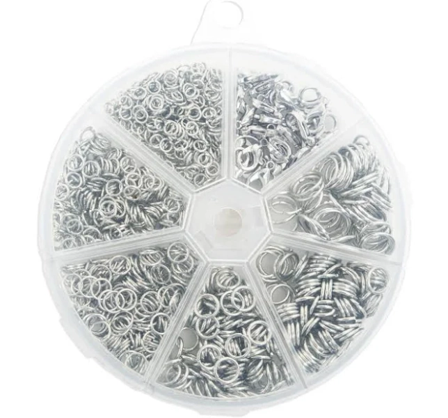 Cousin DIY Jump Ring Assortment Lobster Clasps