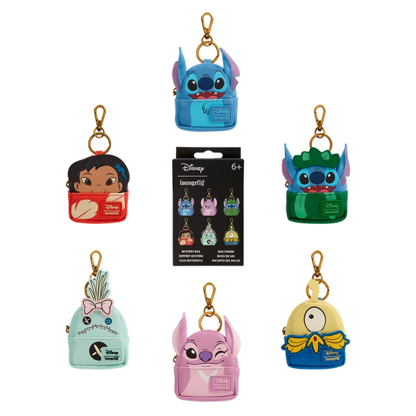 Lilo & Stitch Cosplay Mystery Mini Backpack Keychain Charm