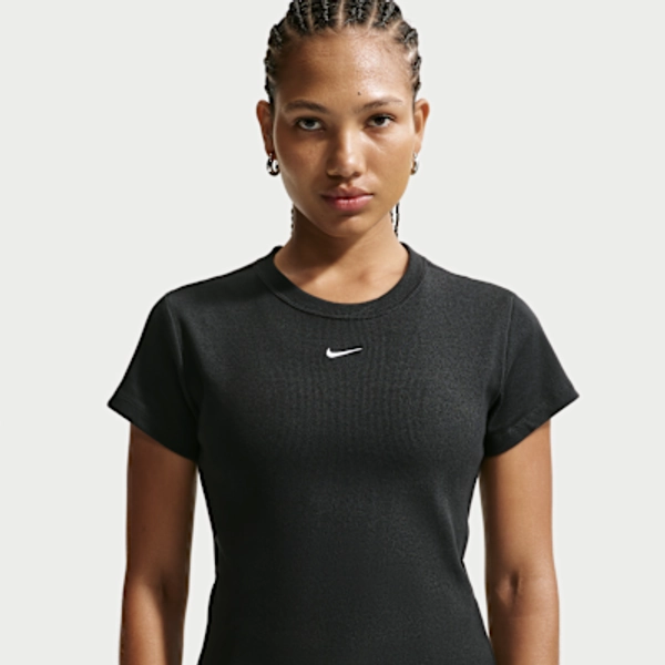 Nike Sportswear Women's Tight Ribbed Short-Sleeve T-Shirt