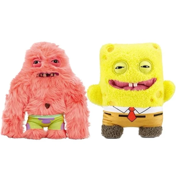 Fuggler Spongebob Squarepants Patrick Star Series Plush Toys Little Monsters Funny Ugly Monster